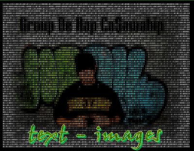 text - images